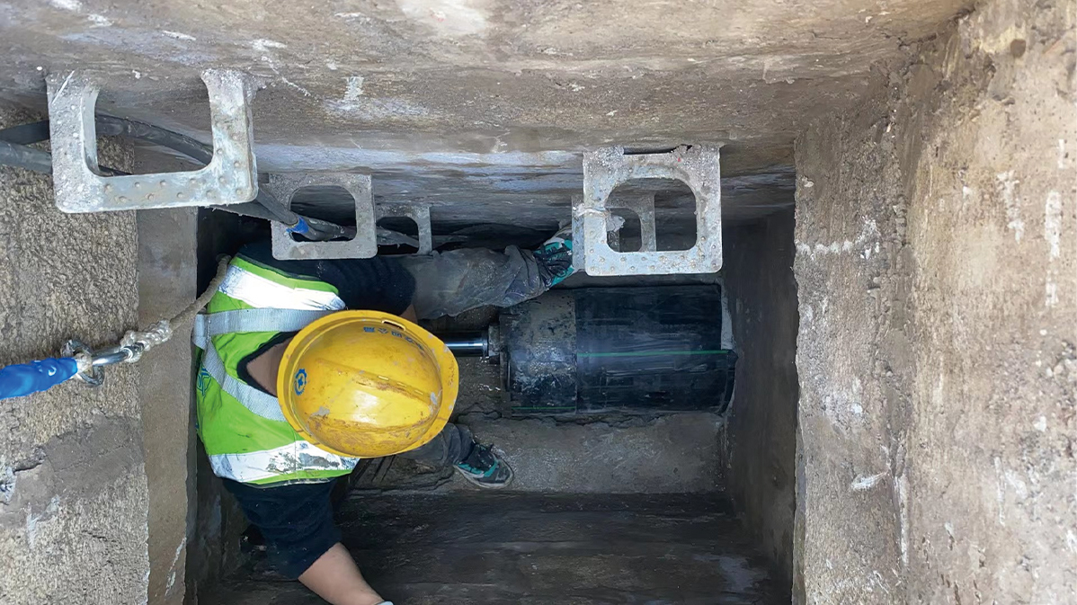 通山HDPE短管内衬法